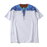 Marcelo Burlon T Shirtmb Wings Pattern Star Same Style Men and Women