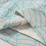 Sp5der Hoodie Cobweb Puff Print Pure Cotton
