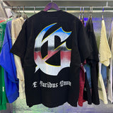 Godspeed T Shirts Beach Road Racing Printed Cotton Casual Short Sleeves Men and Women