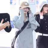 Gallery Dept Hoodie Alphabet Slogan Cardigan Hooded Sweater