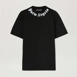 Palm Angels T Shirts Scarf Print Short Sleeve T-Shirt