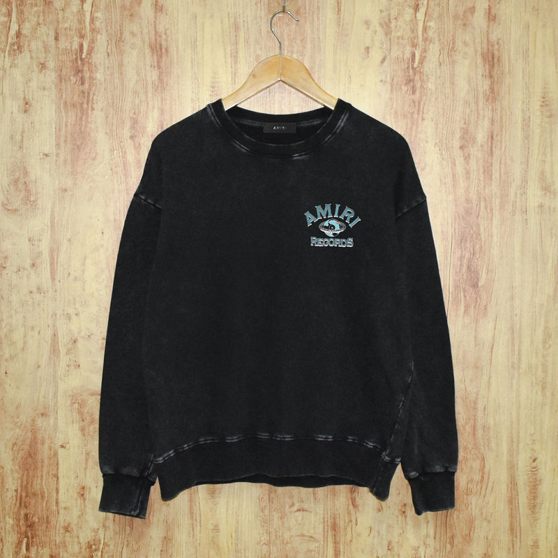 Amiri Distressed Sweatshirt Printed Trendy Pure Cotton
