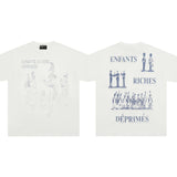 ERD T Shirts Printed Pure Cotton Loose Short Sleeve T-shirt