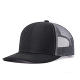 Trendy flat brimmed hat breathable