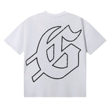 Godspeed T Shirts Skateboard Skull Junior Print Cotton Casual Short Sleeve Men and Women