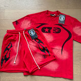 HS T-Shirt And Shorts Two-Piece Set