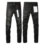 Purple Brand Jeans Pure Cotton High Street Trend #9035
