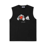 Palm Angels T Shirts Printed Vest Men 'S And Women 'S Sleeveless T-shirt