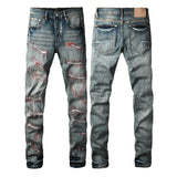 Purple Brand Jeans High Street Distressed#9114