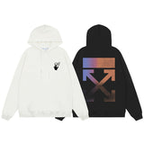 OFF WHITE Hoodie Trendy Street Style Personalized Cotton