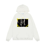 OFF WHITE Hoodie Trendy Street Style Personalized Cotton