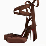 Louboutin-style red bottom shoes high version clbest sellingfrench one-strap sandals socialite elegant rhinestone sexy red bottom high heels open toe high heels