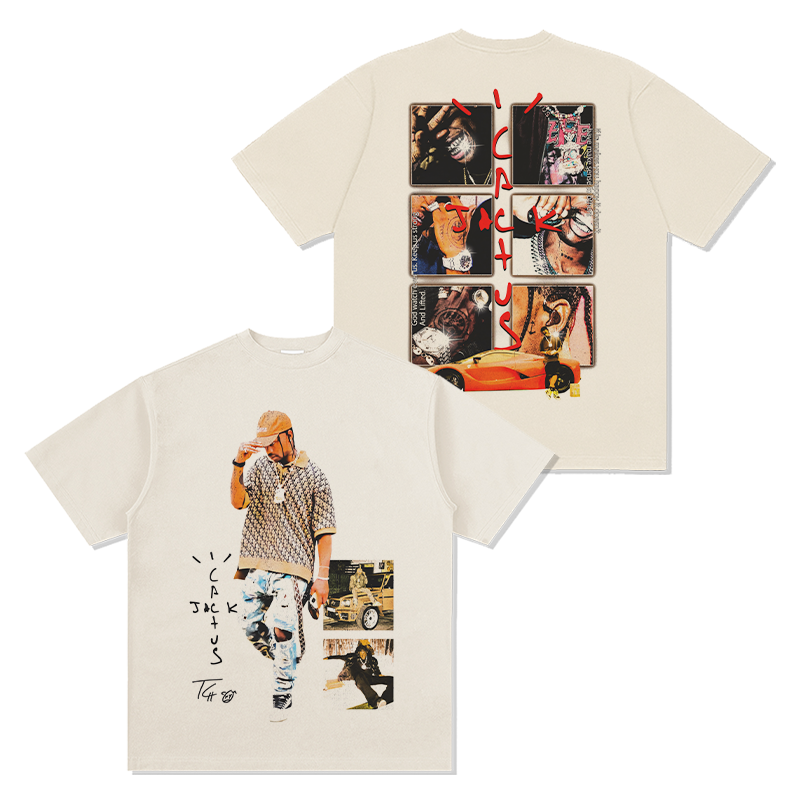 TRAVIS SCOTT V4 T shirts