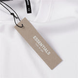 Fog Essentials T Shirts Spring/Summer FOG Reflective Letter Crew Neck Short Sleeves