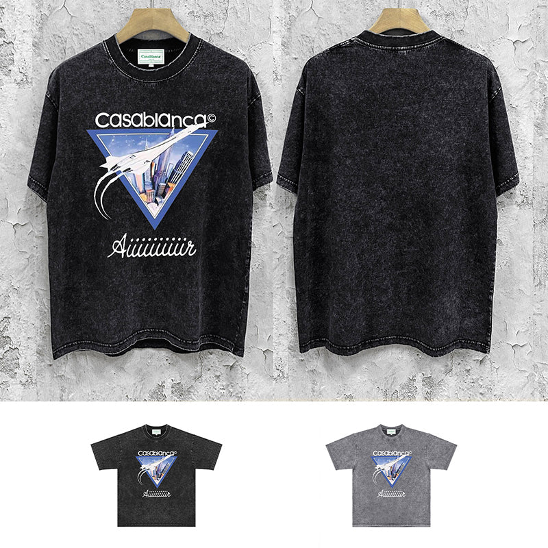 Casablanca Distressed T-Shirt