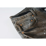 Purple Brand Jeans Pure Cotton High Street Trend #9031