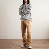 Gallery Dept Long Sleeve Shirt Letter Print Print Long Sleeve Crew Neck Sweater