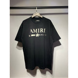 Amiri T Shirts Fashion Print Couple High Street