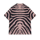 Rhude T Shirt Zebra Letter Embroidery Casual Short Sleeve Shirt, Shorts