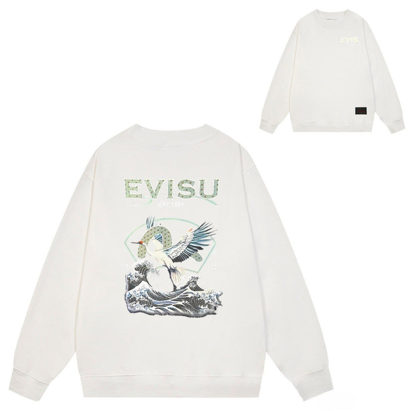 Evisu Sweatshirts Loose Unisex Sweater