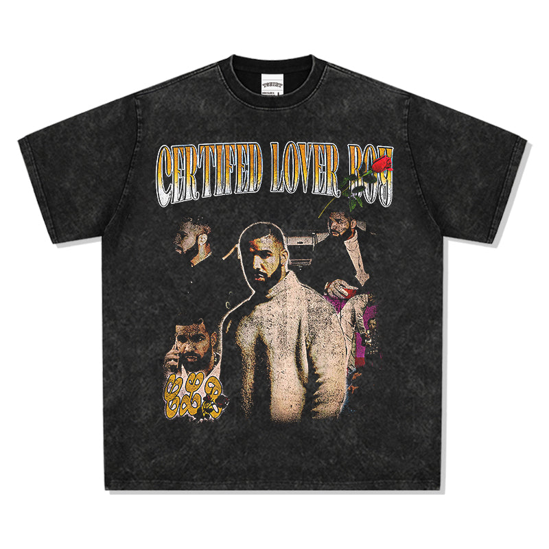 DRAKE Vintage Rose T-Shirt
