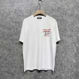 Amiri t shirts bull printing short sleeve