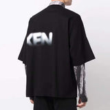 Palm Angels T Shirts Letter Short Sleeve T-shirt Loose Half Sleeve