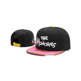 Trendy flat brimmed hat fall and winter cartoon difuzed