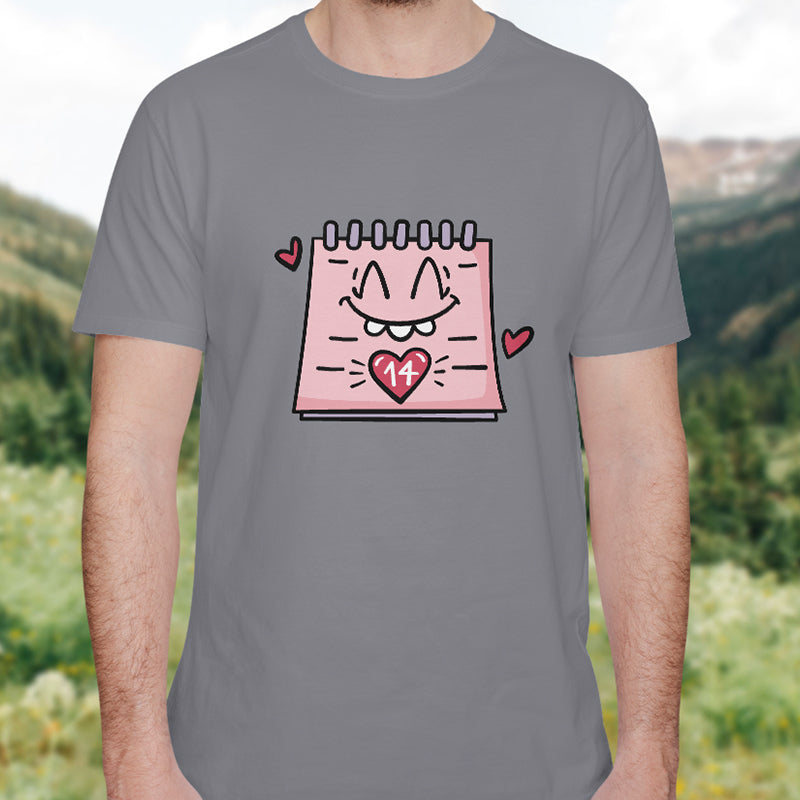 Valentine's Day T-Shirts Couple Love Print Sweet Style