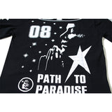 HS Long Sleeve T-Shirt Retro style high street trend