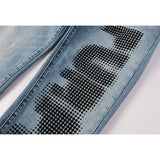 Purple Brand Jeans Pure Cotton High Street Trend