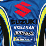 Suzuki Motorcycle Jacket Summer Mesh Breathable Cycling Clothing Men'S Jacket