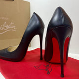 Louboutin-style red bottom shoes matte cl red bottom pointed toe stiletto high heels flats style fashionsexy ultra-high heel hidden heelflats