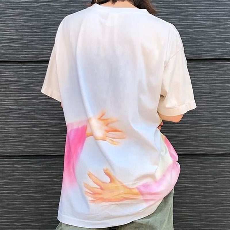 Saint Michael T Shirt Retro Loose T-shirt