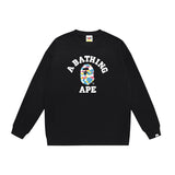Bathing ape Crew neck sweatshirt