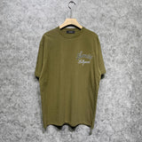 Amiri t shirts letter padded printing short sleeves