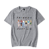 Stranger Things T Shirt Stranger Things Season 3 Casual Loose-Fitting T-shirt Men and Women