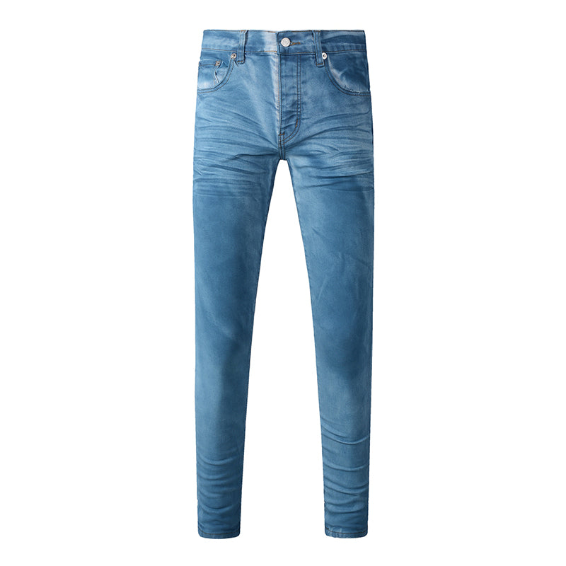 Purple Brand Jeans Pure Cotton High Street Trend #9106