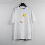 Palm Angels T Shirts Girl's Printed Short Sleeve T-shirt Men's Half Sleeve