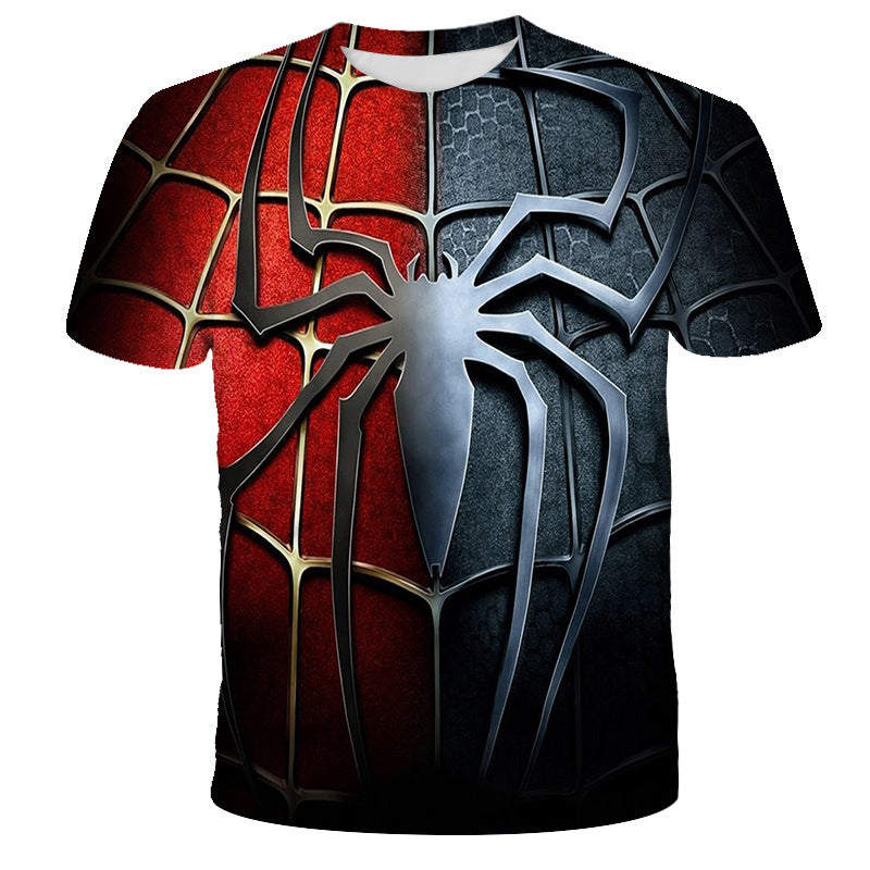 Marvel T Shirt Summer Short Sleeve T-shirt Printed T-shirt