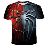 Marvel T Shirt Summer Short Sleeve T-shirt Printed T-shirt