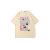 Caravaggio T-Shirts Summer Printed Short-Sleeved T-shirt