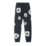 Denim Tears Outfit:Hoodie/Sweatpants (Separate Purchase Options) Loose Hooded Sweatshirt Casual Sweatpants