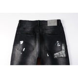 Purple Brand Jeans Pure Cotton High Street Trend #9099