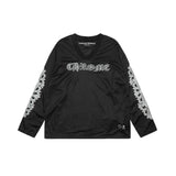 Chrome Heart Shorts Summer Sanskrit Mesh Ice Hockey Suit