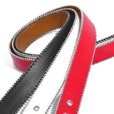 Hip-hop punk rhinestone belt punk style