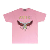 Amiri T Shirts Printed Trendy Pure Cotton