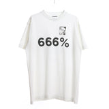 Saint Michael T Shirt Distressed Casual Loose Couple T-shirt
