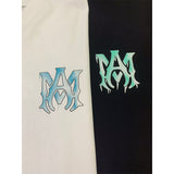Amiri T Shirts Fashion Print Couple High Street