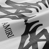 Amiri T Shirts Fashion Print Couple High Street